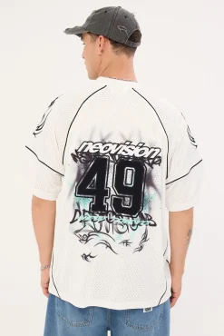 Scrawl Jersey White