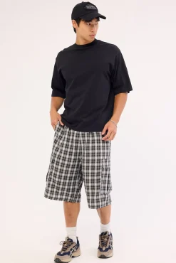 Screwdriva Elastic Cargo Short Black