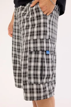 Screwdriva Elastic Cargo Short Black