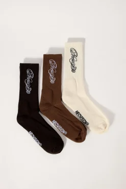 Scripture Sock 3 Pack Multi