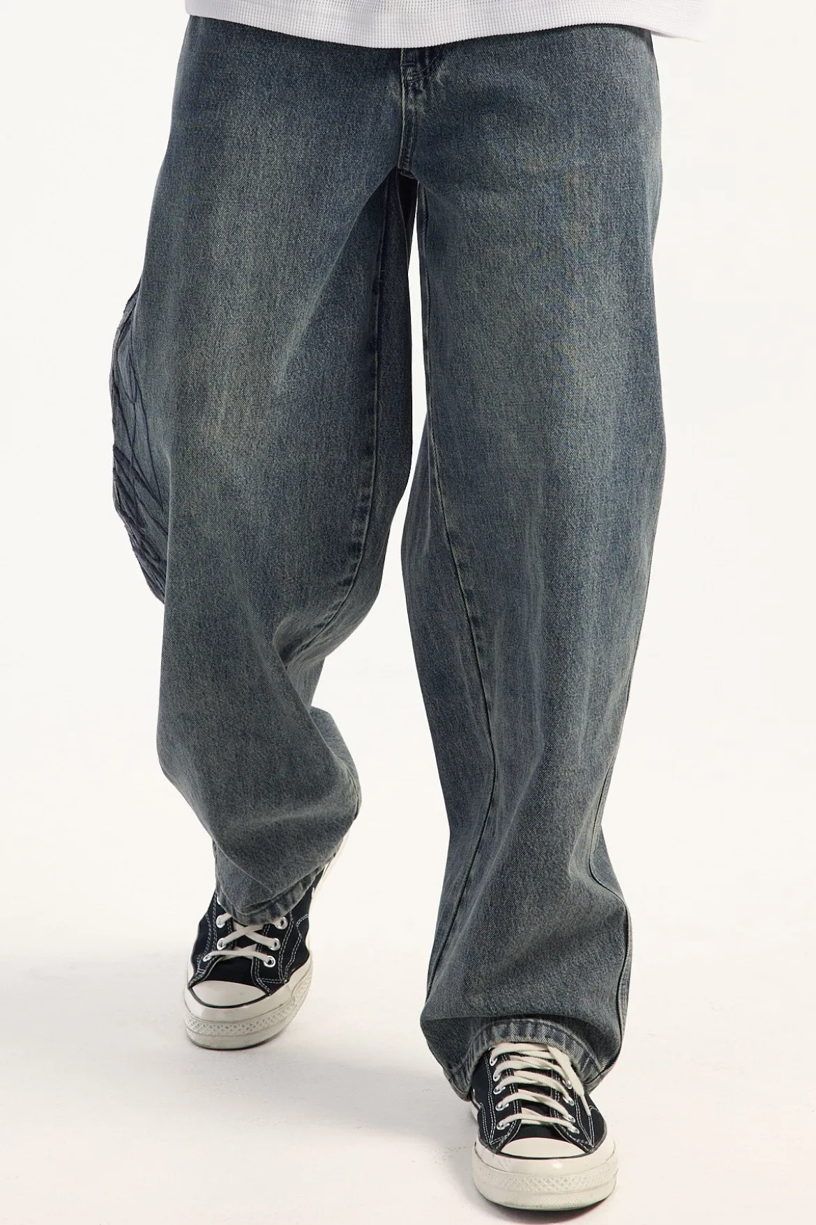 Scripture Titan Baggy Jean Ruins Blue