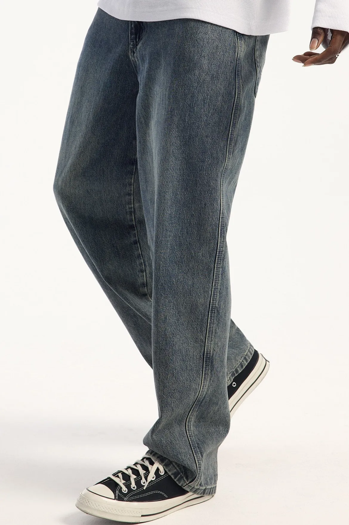 Scripture Titan Baggy Jean Ruins Blue