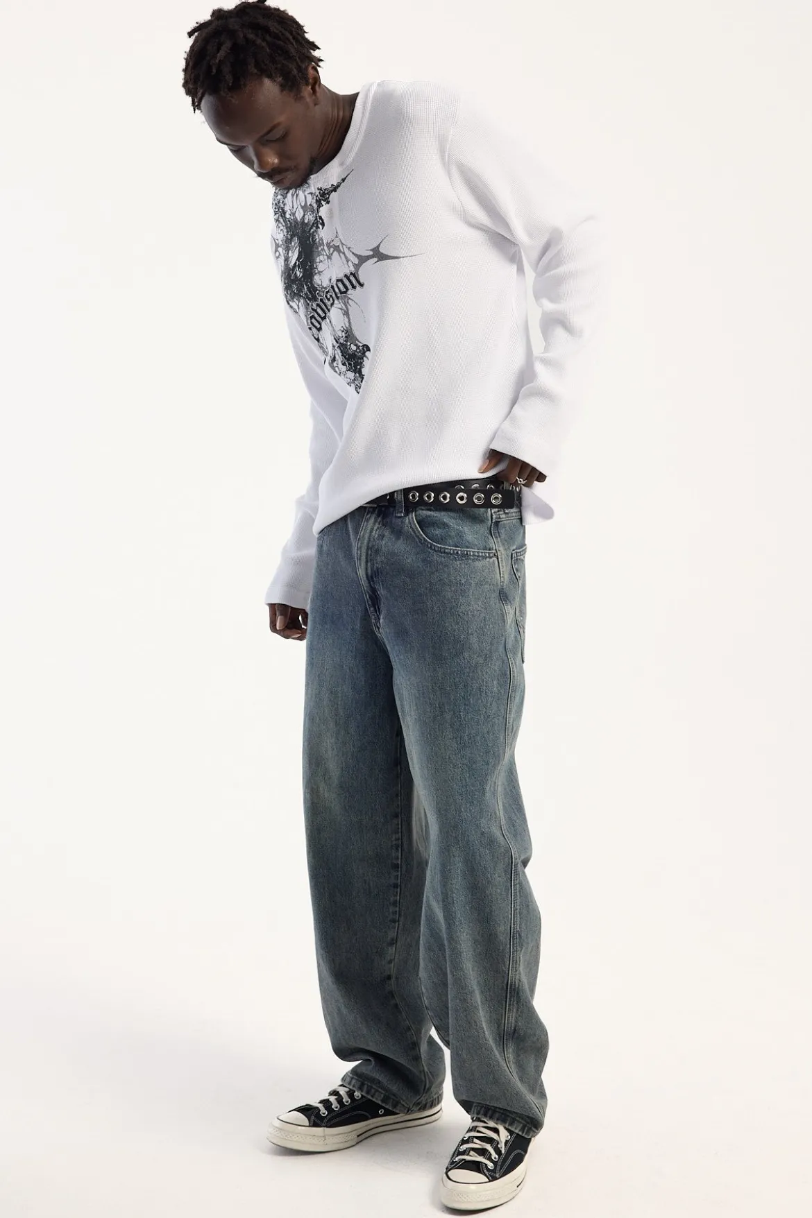 Scripture Titan Baggy Jean Ruins Blue