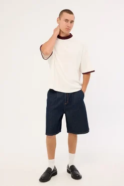 Sculpt Heavyweight Cropped Tee Off White