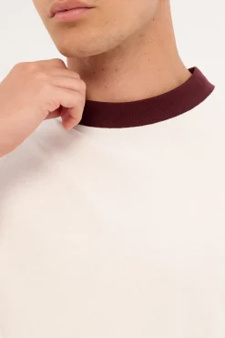 Sculpt Heavyweight Cropped Tee Off White