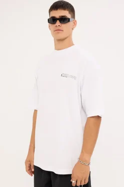 Scythe Oversize Super Heavy Tee White