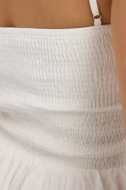 Sea Breeze Mini Dress White