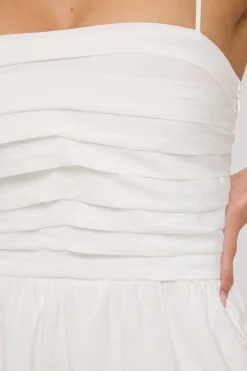 Sea Breeze Mini Dress White