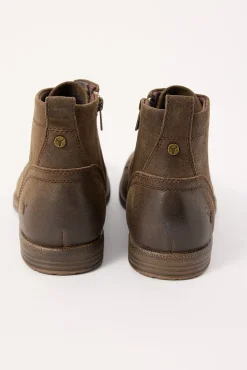 Sebastian Taupe Oil Suede