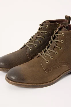 Sebastian Taupe Oil Suede