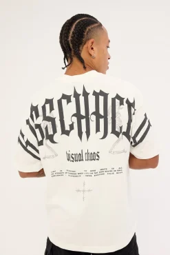 Seek Heaven Street Tee Natural White
