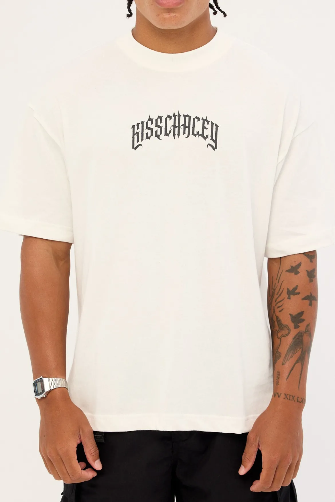 Seek Heaven Street Tee Natural White