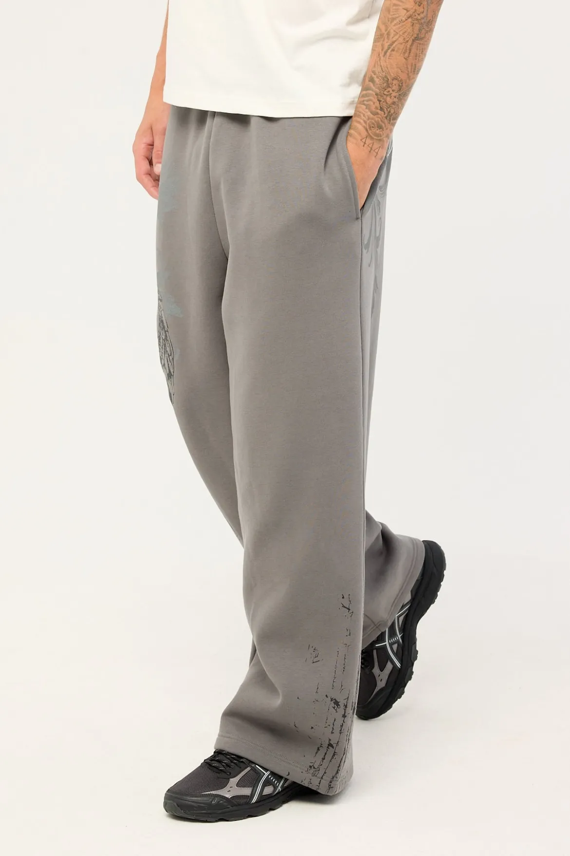 Seraph Super Baggy Sweatpant Smoke Grey