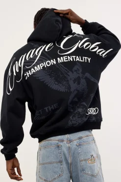 Set The Standard Hoodie Black