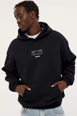 Set The Standard Hoodie Black