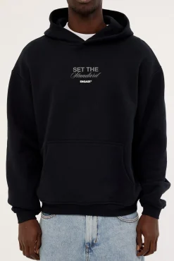 Set The Standard Hoodie Black
