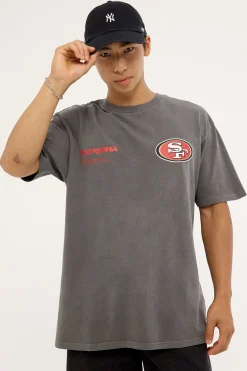 SF 49ers Driven Tee Pigment Charcoal