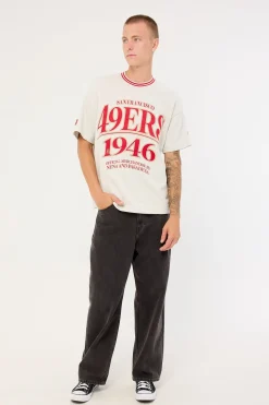 SF-49ers Game Raptor Tee Off White