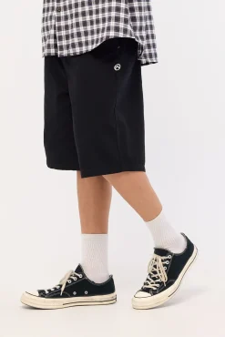 Shindawg Pleated Short Black