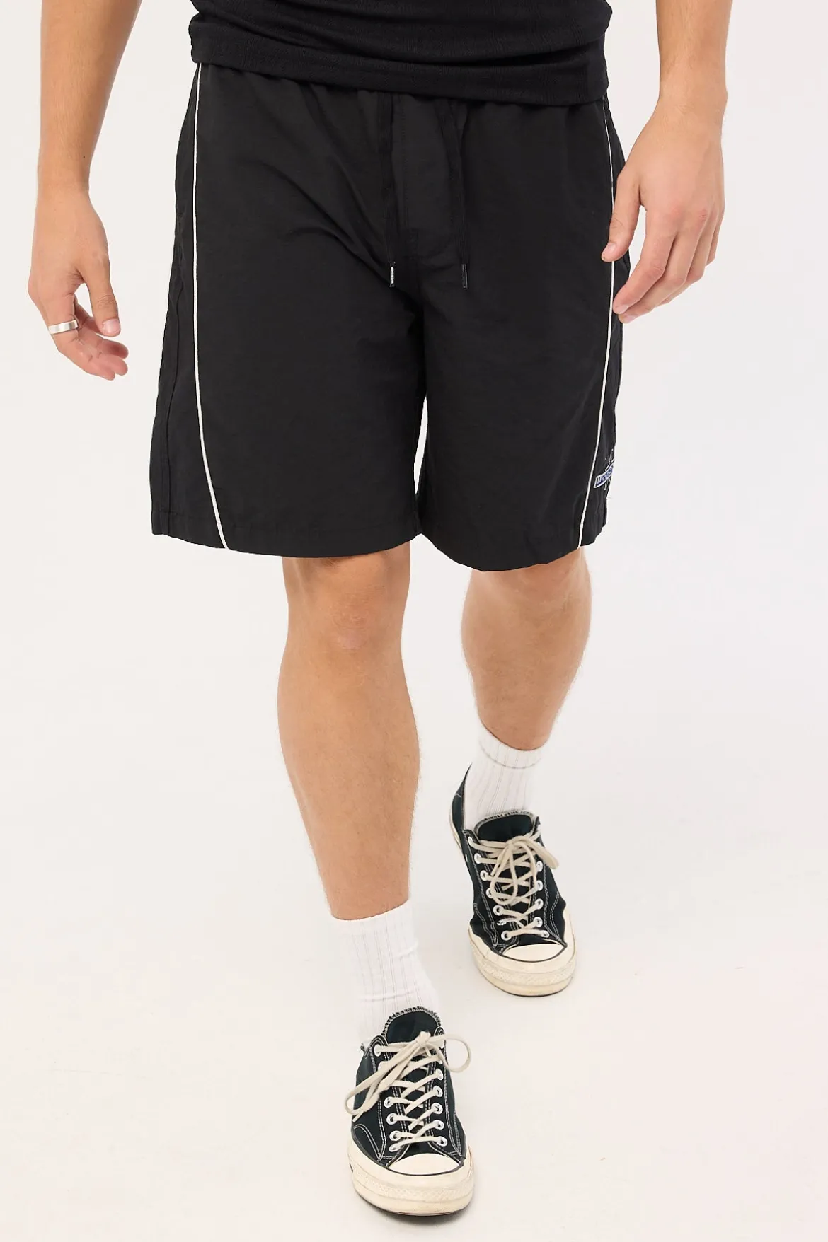 Shooter Elastic Waist Boardshort Black