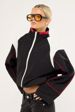 Shoreline Windbreaker Noir