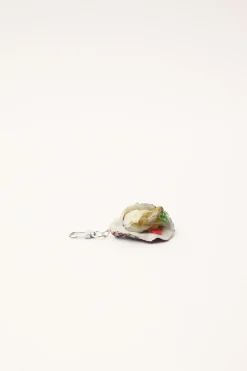 Shucked Oyster Keyring Multi