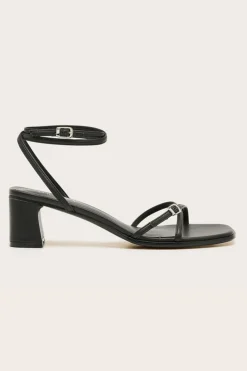 Sian Block Heel Black