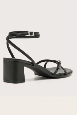 Sian Block Heel Black