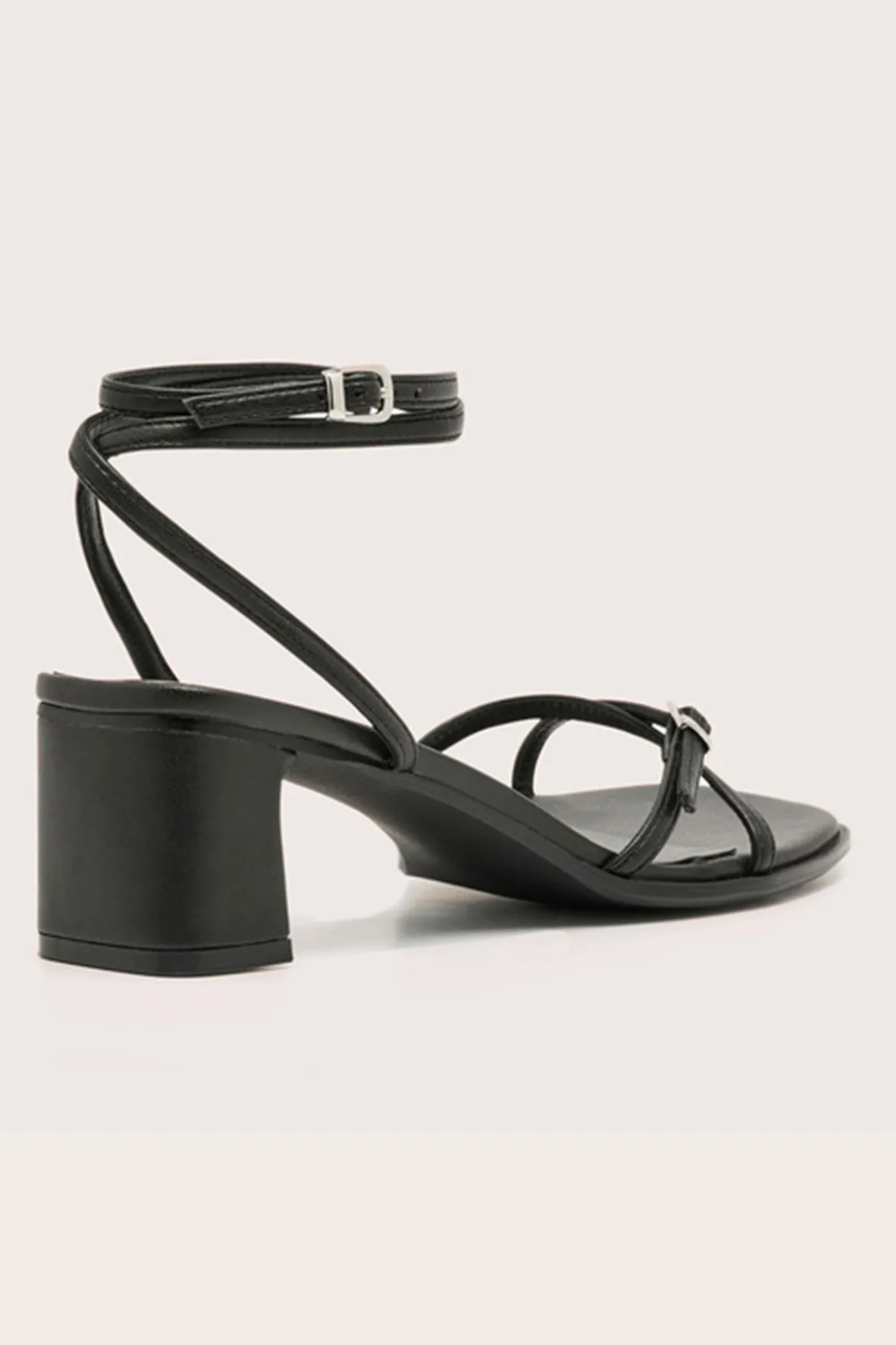 Sian Block Heel Black