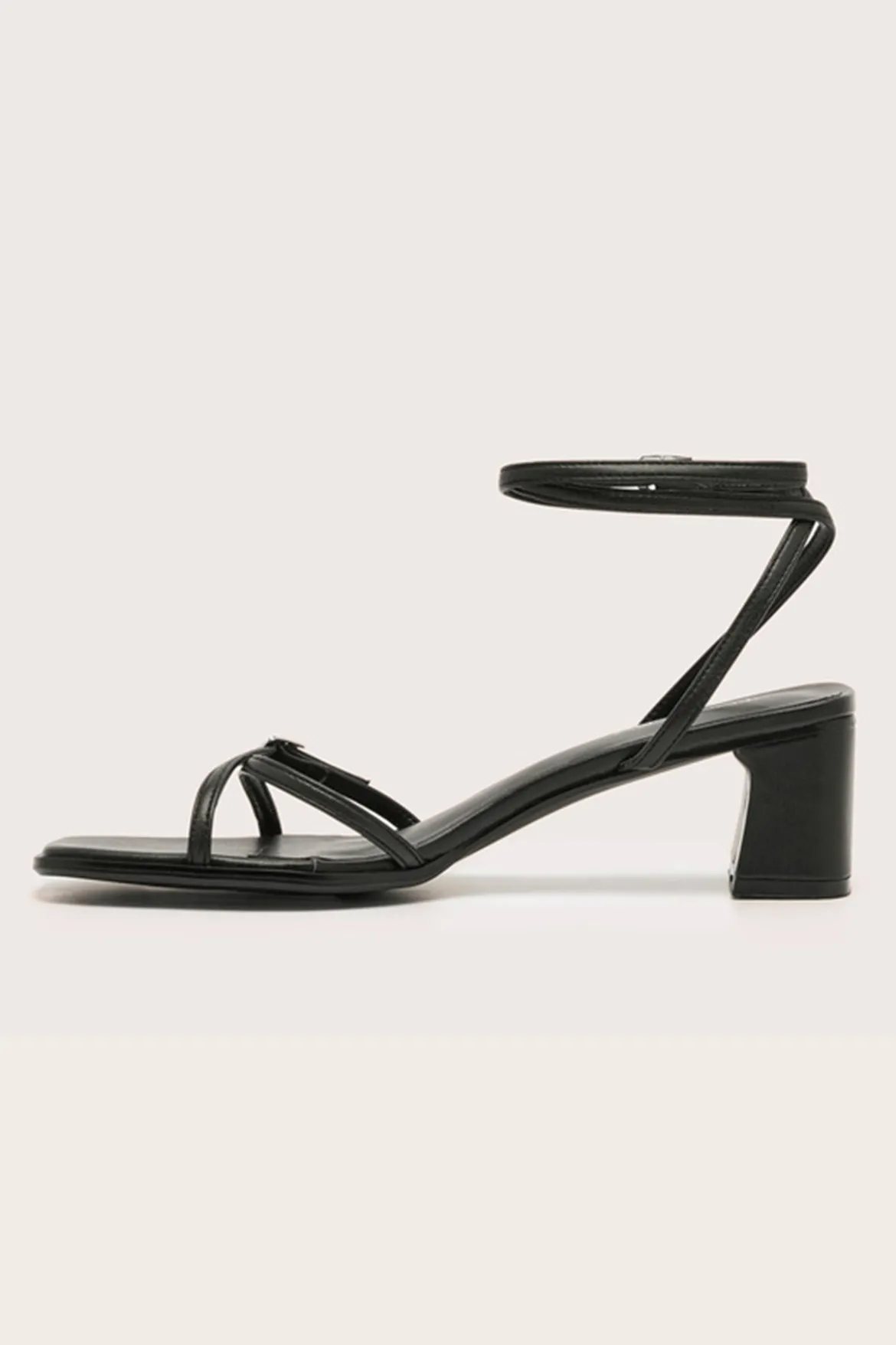 Sian Block Heel Black