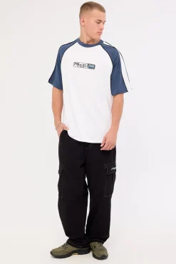 Side Quest Elastic Cargo Pant Black