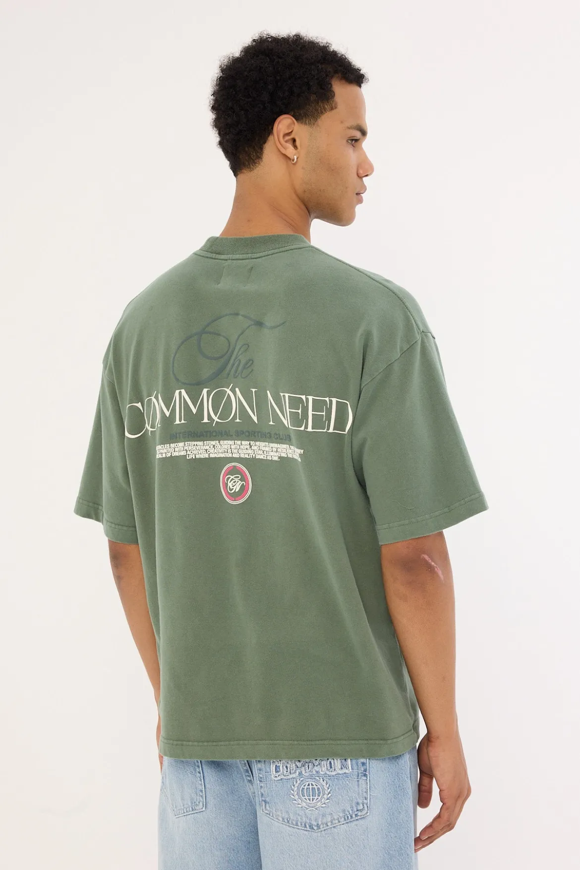 Sigma Brushed Easy Tee Pigment Wash Green