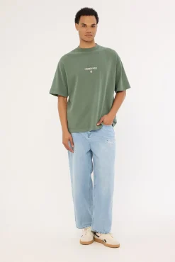 Sigma Brushed Easy Tee Pigment Wash Green