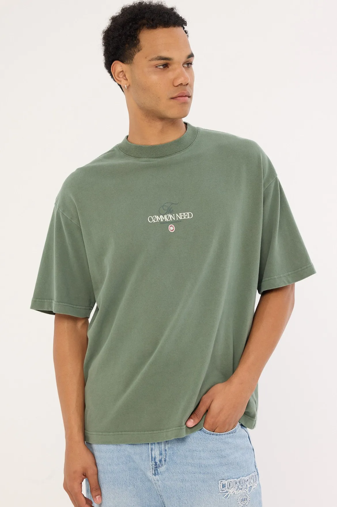 Sigma Brushed Easy Tee Pigment Wash Green