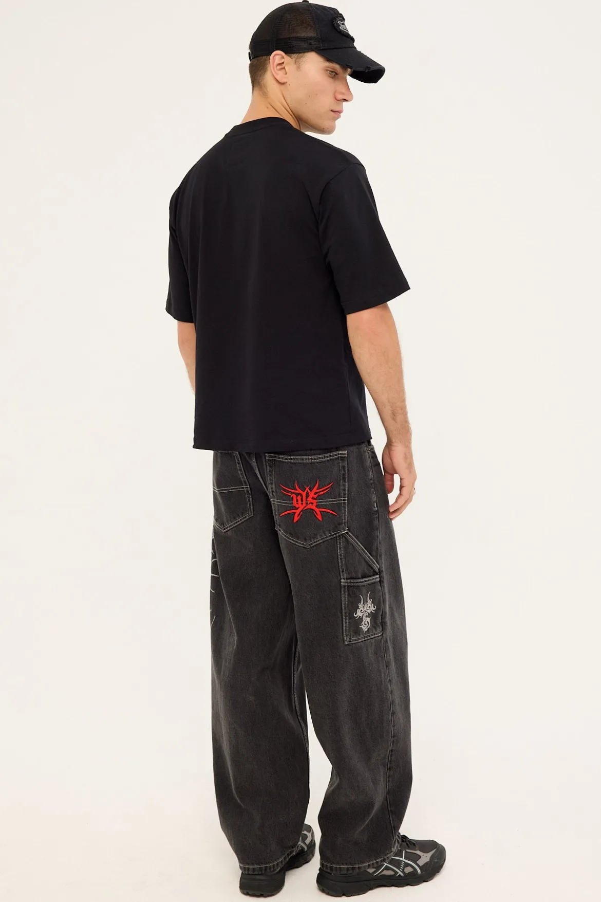 Skitz Big Dawg Carpenter Jean Used Black