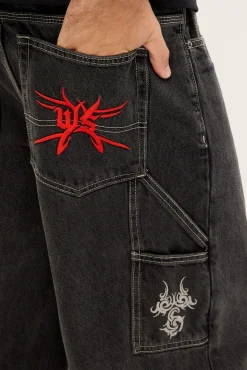 Skitz Big Dawg Carpenter Jean Used Black