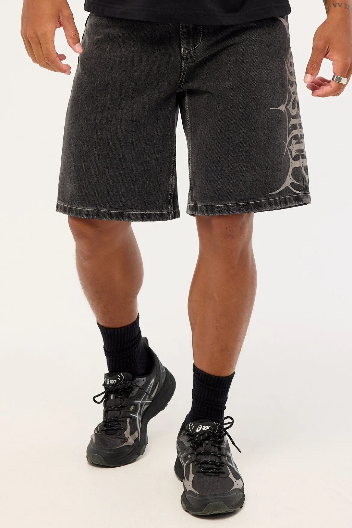 Skitz Carpenter Jean Short Used Black