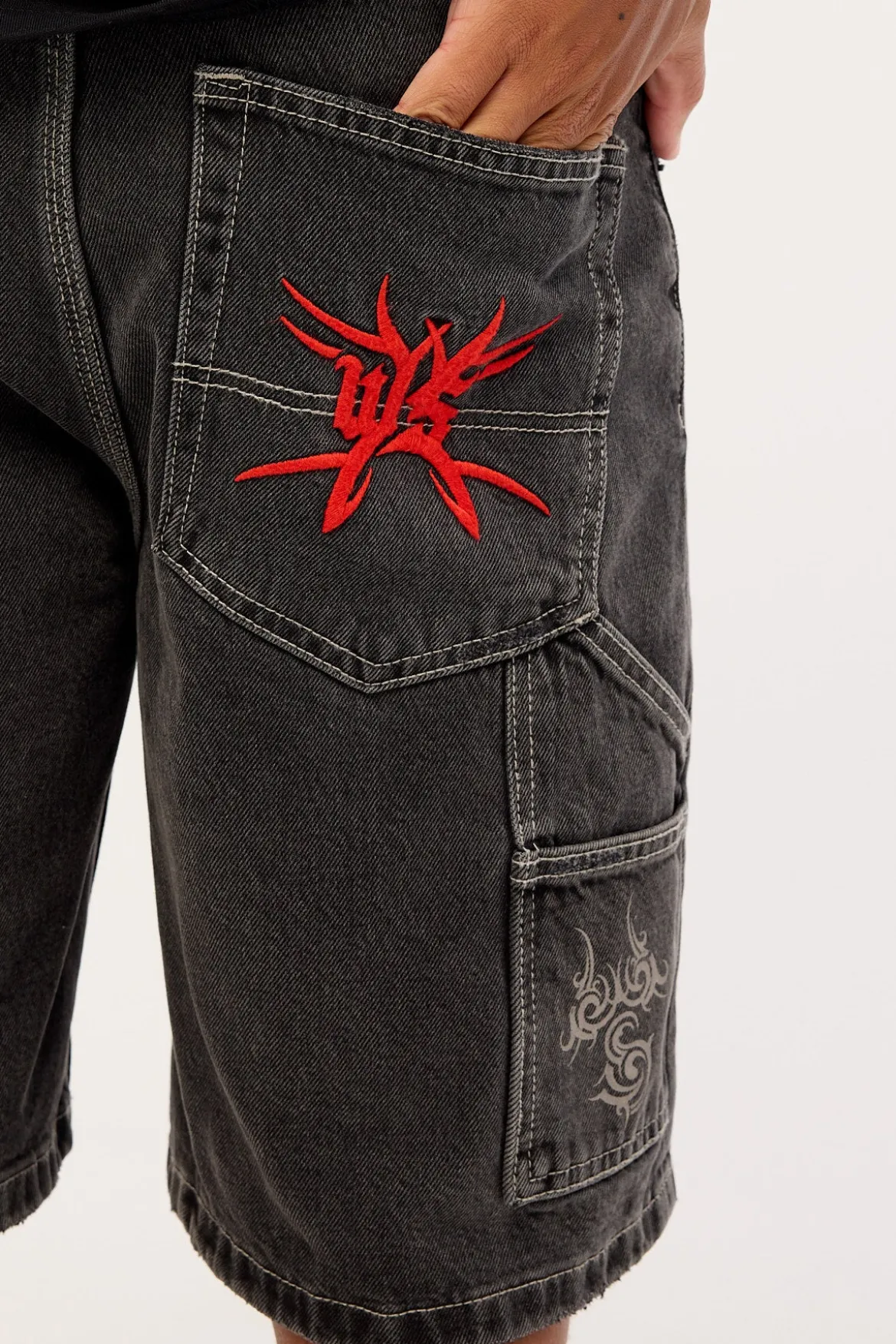 Skitz Carpenter Jean Short Used Black