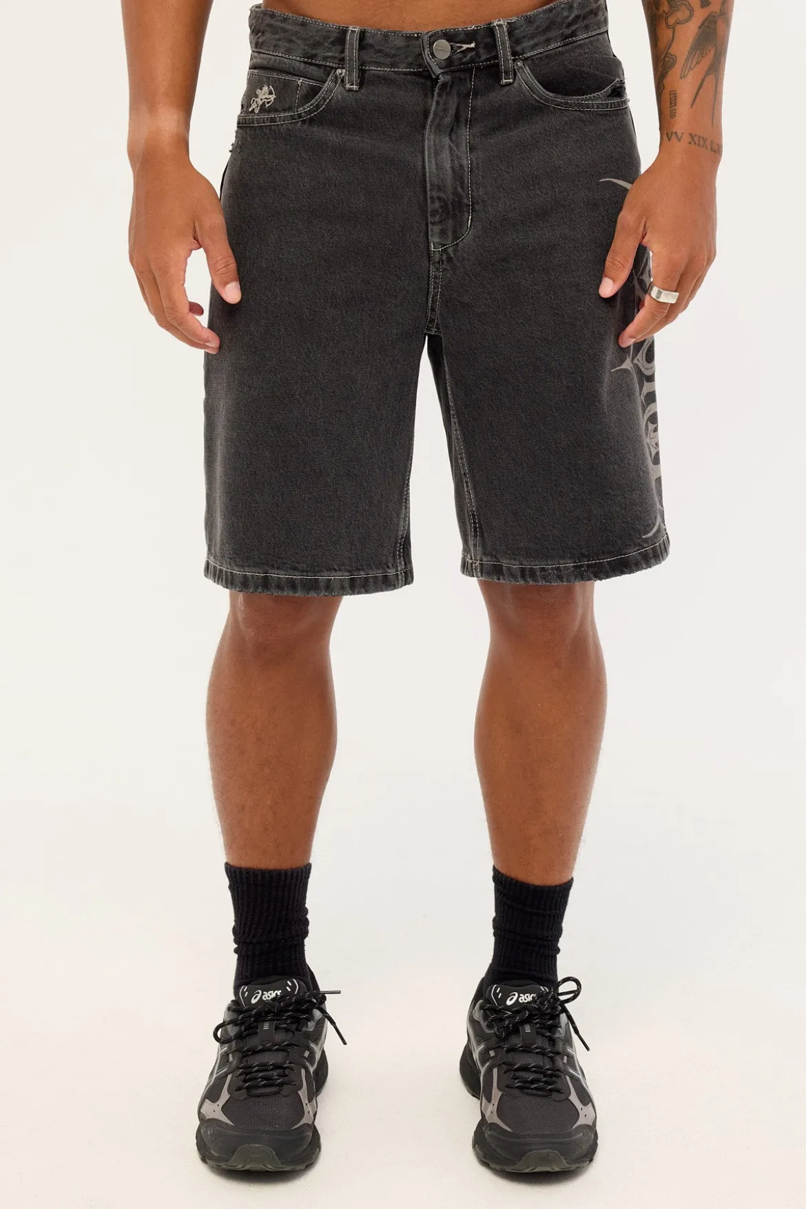 Skitz Carpenter Jean Short Used Black