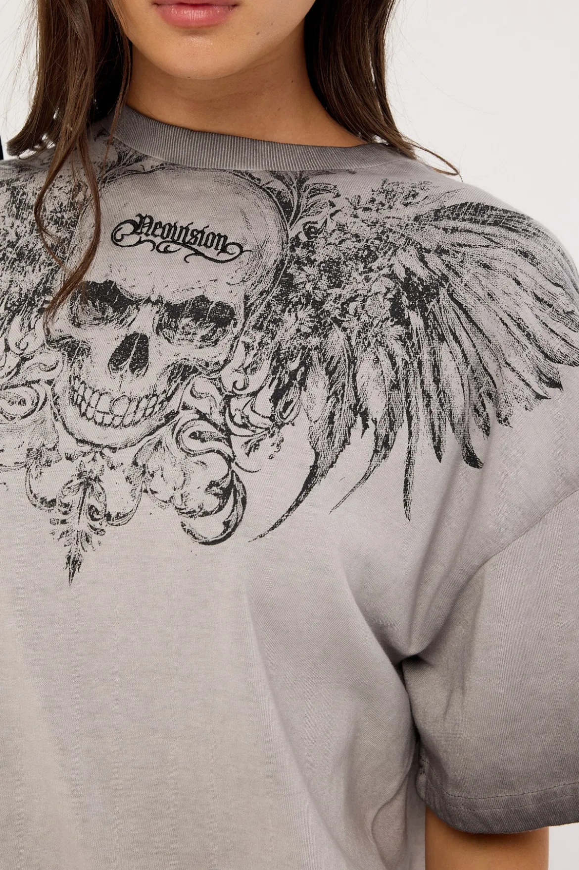Skorn Heavyweight Relaxed Tee Pigment Washed Black