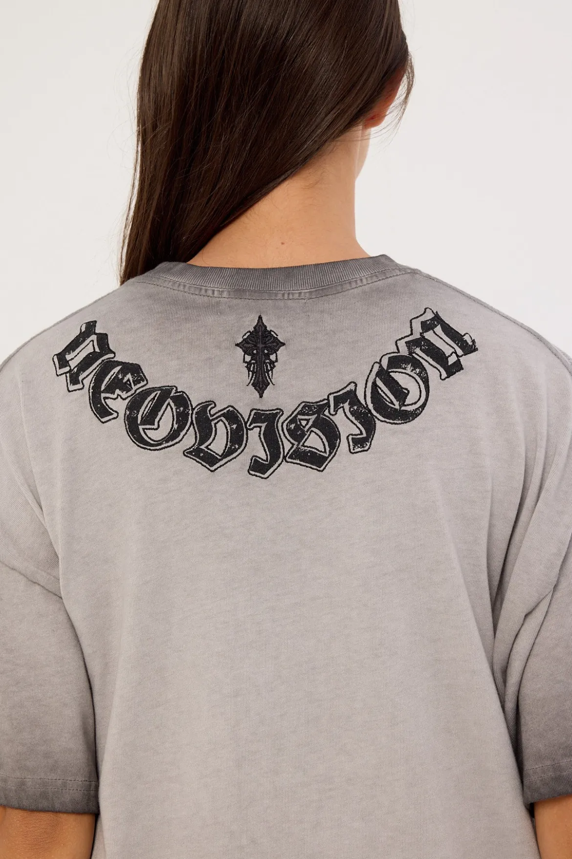 Skorn Heavyweight Relaxed Tee Pigment Washed Black