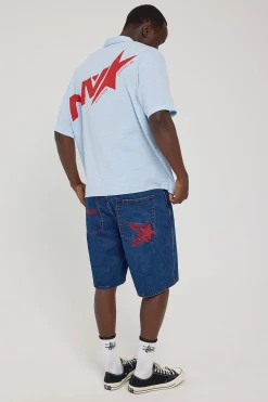 Skyline Jort Rave Blue