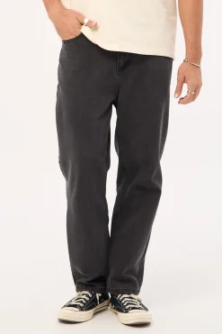 Slacker Baggy Denim Jean Coal Black