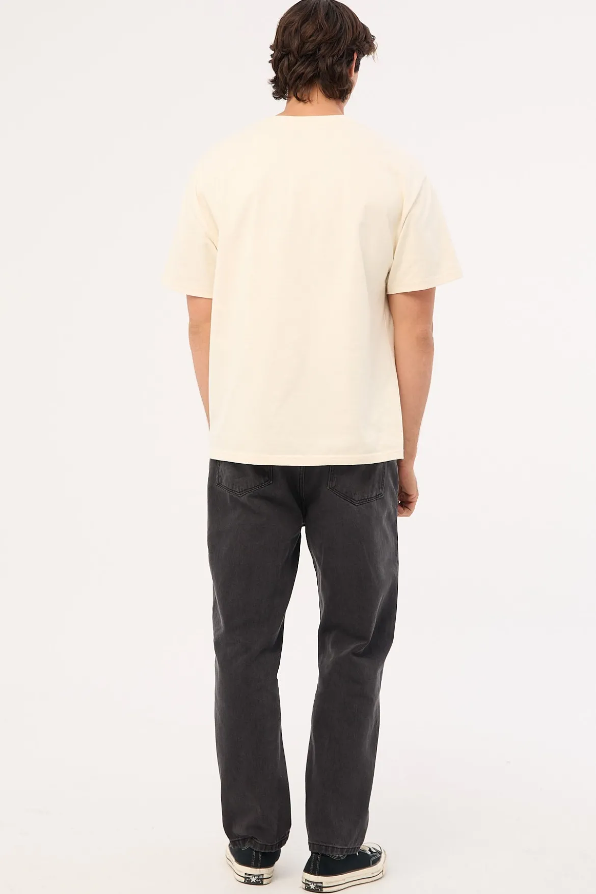Slacker Baggy Denim Jean Coal Black