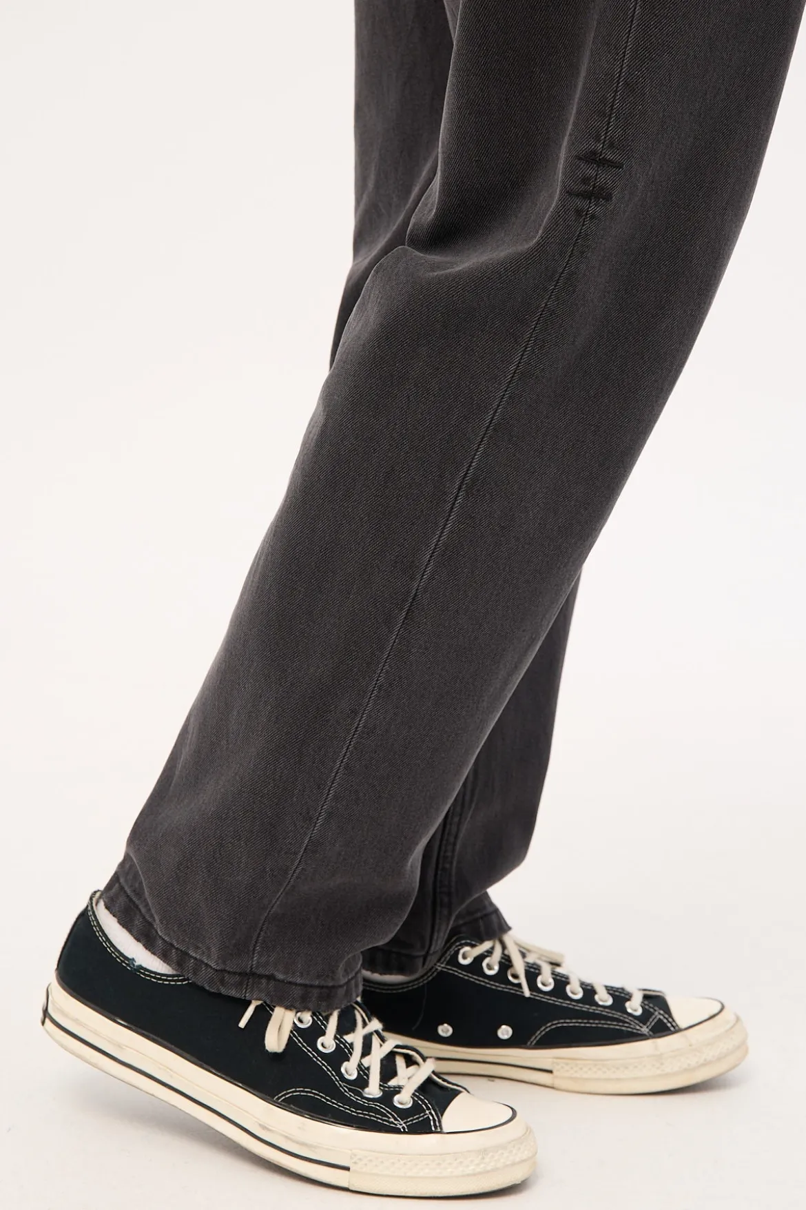 Slacker Baggy Denim Jean Coal Black