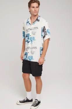 Slacker Cargo Short Black