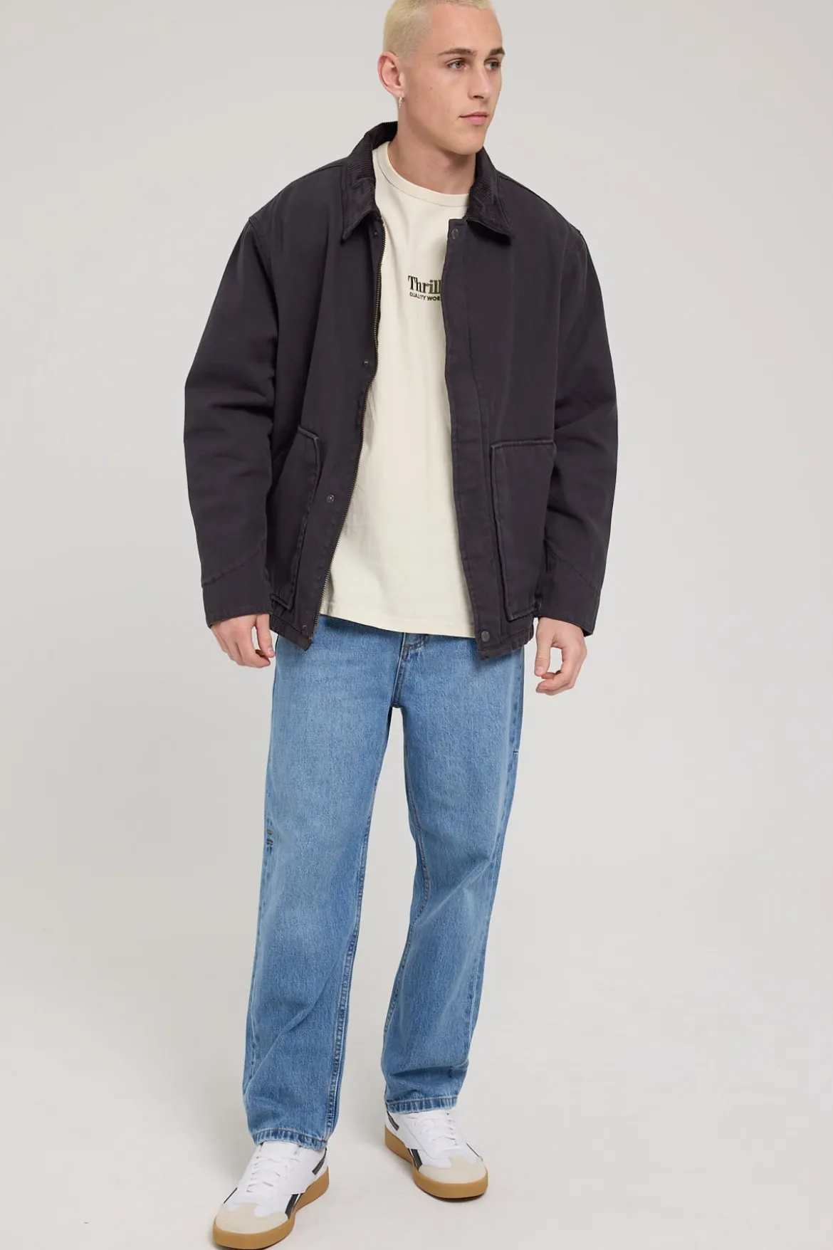 Slacker Denim Jean Dark Dust Blue