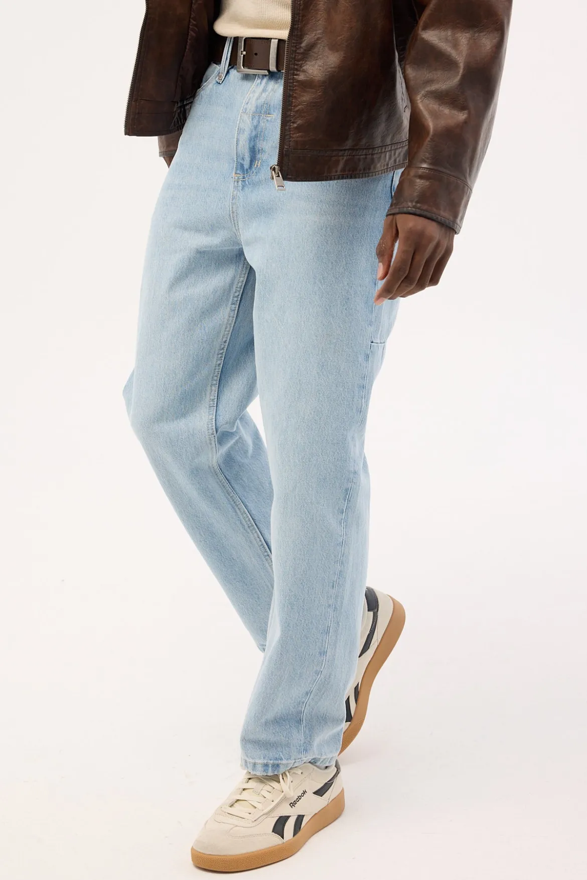 Slacker Denim Straight Jean Ash Blue