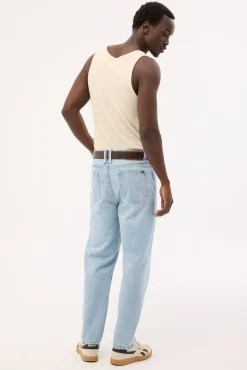 Slacker Denim Straight Jean Ash Blue