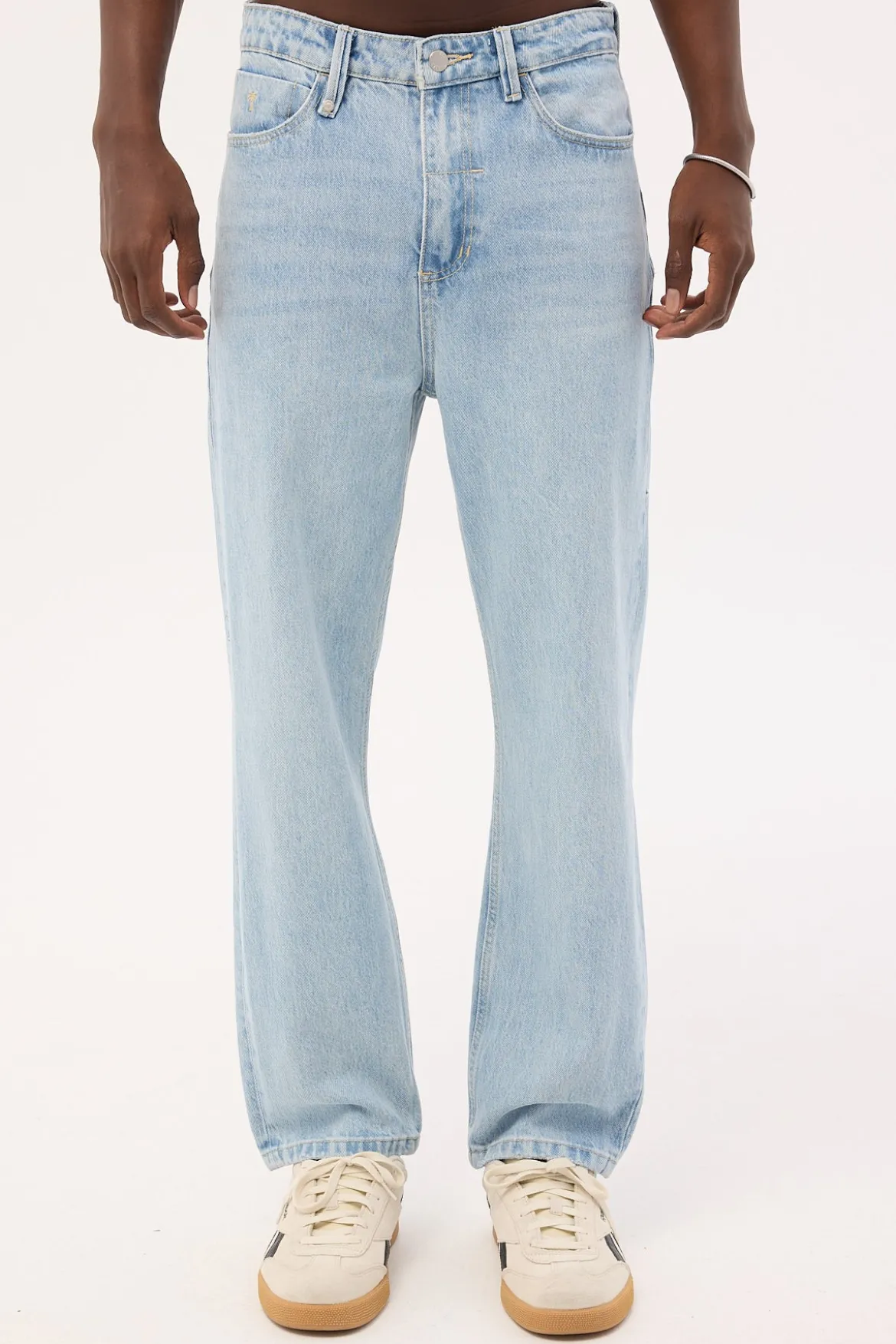 Slacker Denim Straight Jean Ash Blue